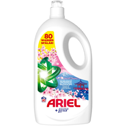 Ariel Detergent Lichid Editie Limitata Japanese Blossom, 80 Spalari 3.6l