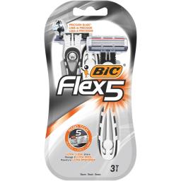 Bic Aparat De Ras Pentru Barbati, 5 Lame, 3 Bucati