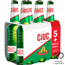 Ciuc Premium Bere Blonda 5+1 X 0.33l