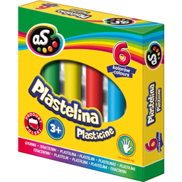 Astra Plastilina Scolara, 6 Culori, 85g