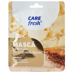 Care Fresh Masca Servetel Cu Acid Hialuronic 30ml