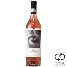 Caii De La Letea Vin Roze Sec Feteasca Neagra & Pinot Noir & Syrah 0.75l