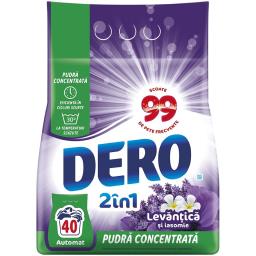 Dero Detergent Pudra Levantica Si Iasomie, 40 Spalari 3kg