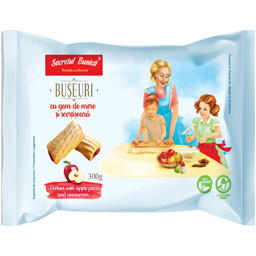 Secretul Bunicii Buseuri Cu Gem De Mere Si Scortisoara 300g