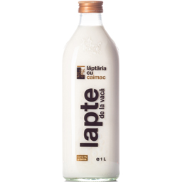 Laptaria Cu Caimac Lapte De Vaca 3.8-4.1% Grasime 1l