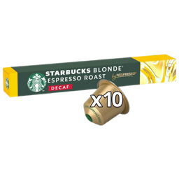 Starbucks Cafea Blonde Espresso Roast Decafeinizata, 10 Capsule