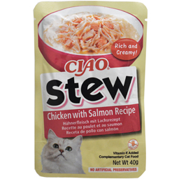 Inaba Hrana Umeda Pentru Pisici, Stew Cu Pui Si Somon 40g