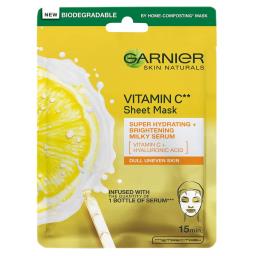 Garnier Masca Servetel Cu Vitamina C Pentru Hidratare Si Iluminare